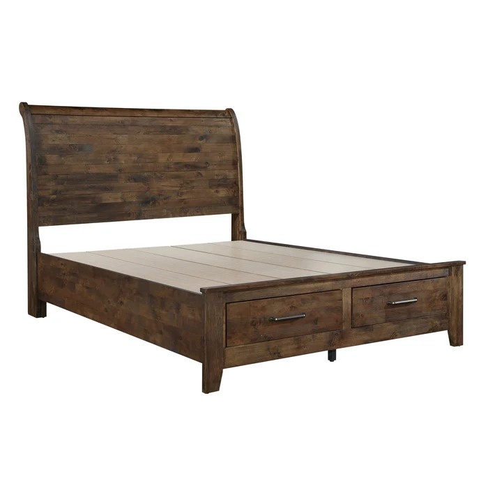 Jerrick 4 Pc King Brown Bedroom Set - Image 7