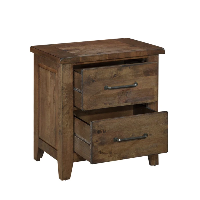 Jerrick 4 Pc King Brown Bedroom Set - Image 9