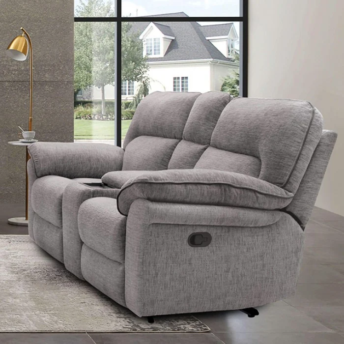 Josias 2 Pc Gray Motion Sofa Collection - Image 3