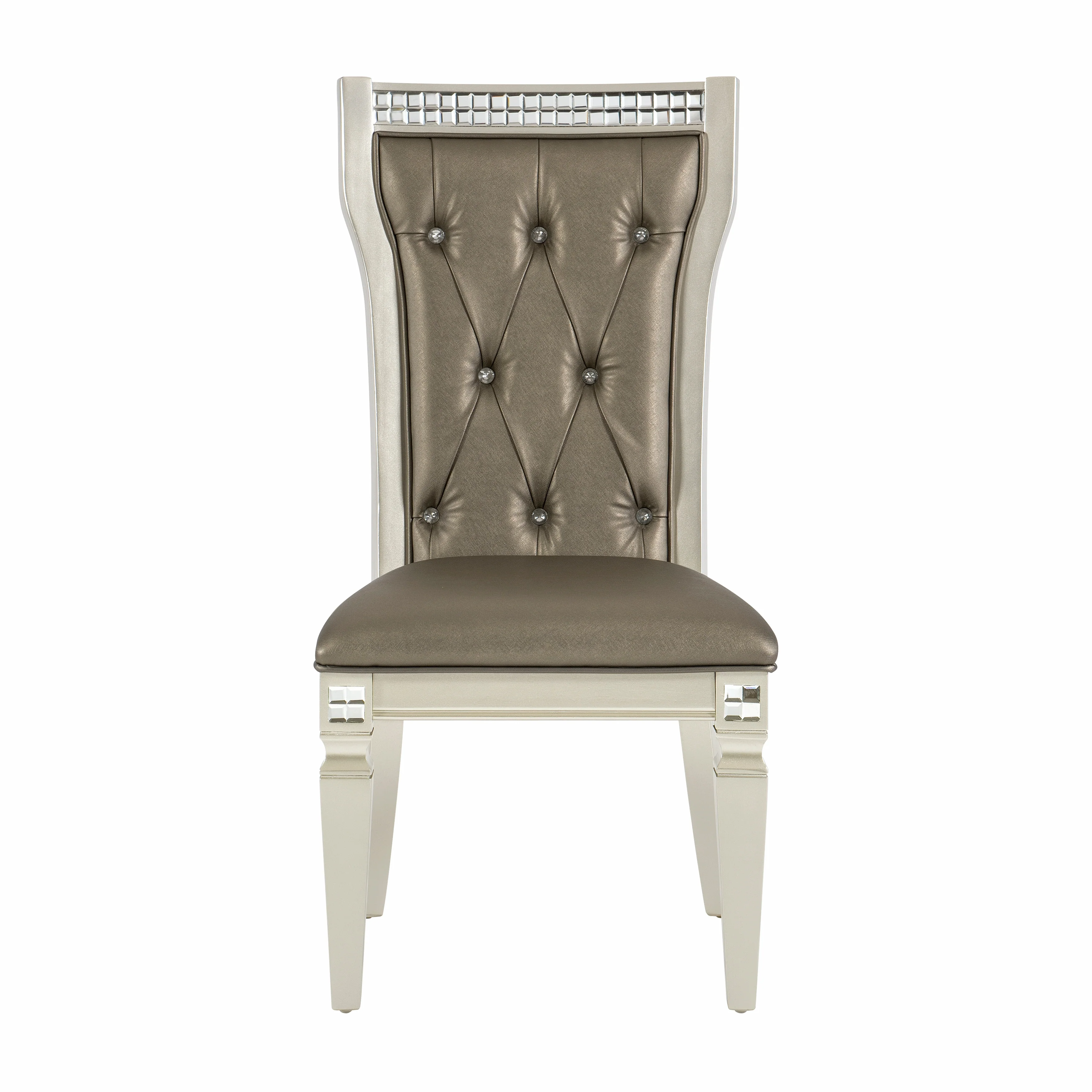 Juliette 5844 Champagne Dining Table - Image 11