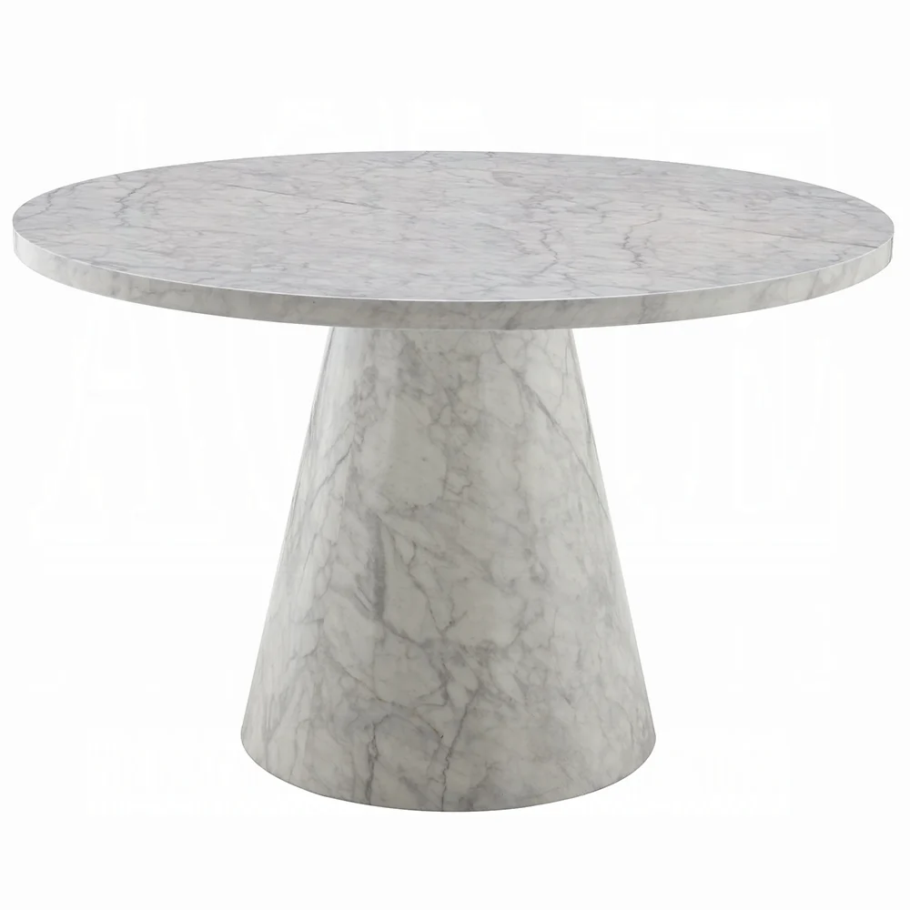 Kacey 5 Pc Round Dining Set Acme Furniture - Image 3