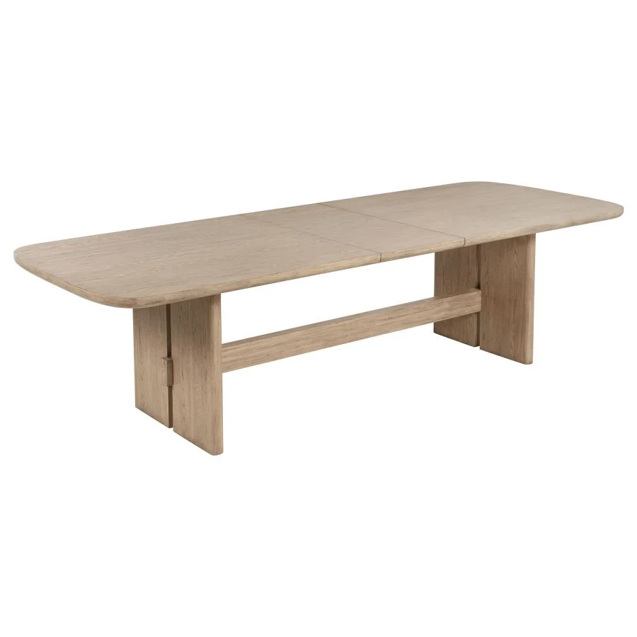 Kailani 7 Pc Beige Oak Dining Collection - Image 3