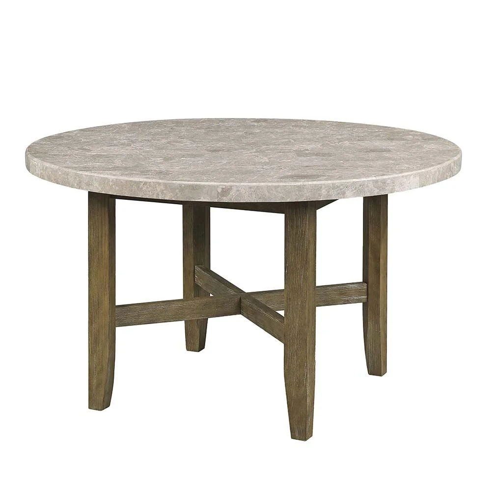 Karsen Marble Top Dining Collection by Acme Furniture - Image 3