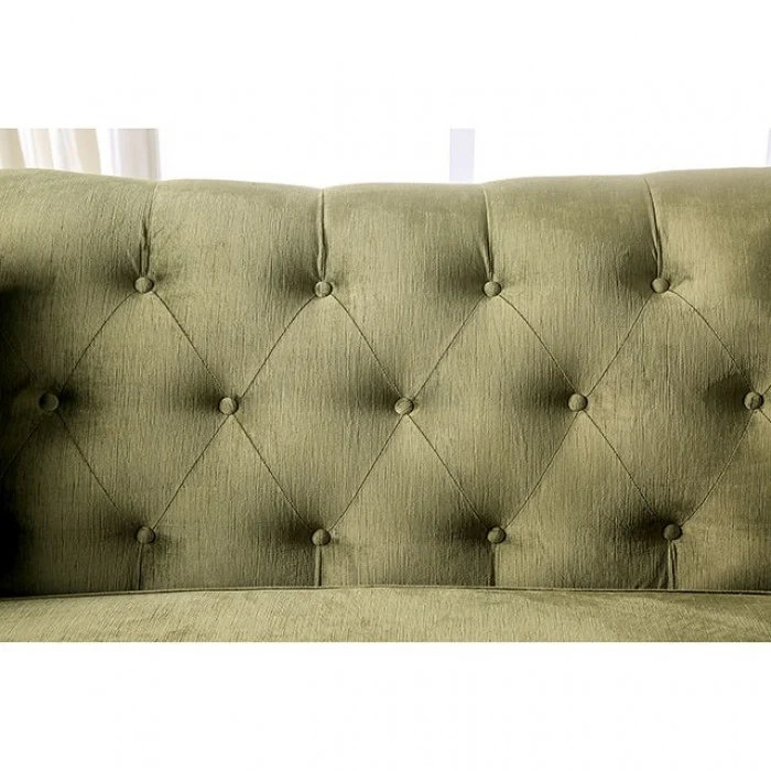 Kaye 2 Pc Sofa Collection - Transitional Green - Image 11