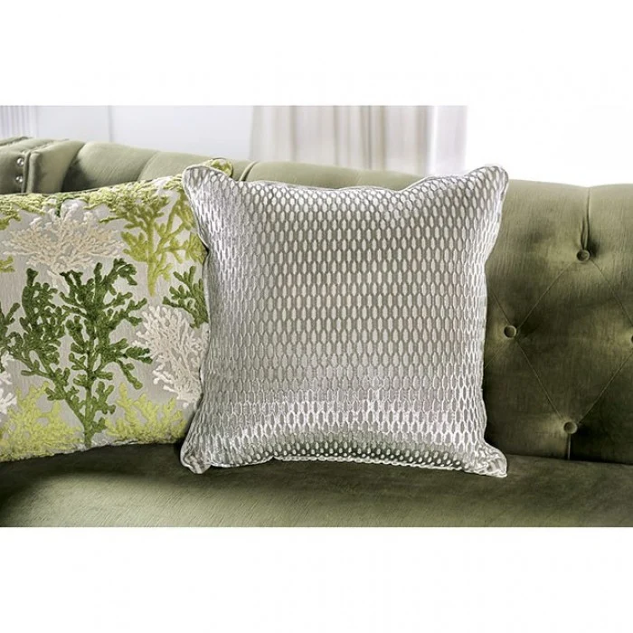 Kaye 2 Pc Sofa Collection - Transitional Green - Image 9