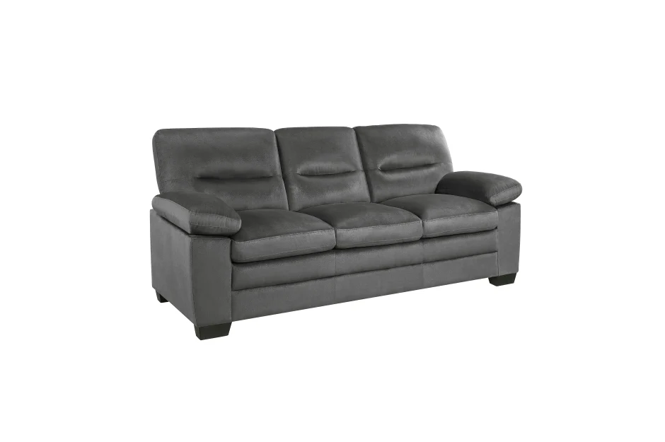 Keighly 9328DG Sofa and Loveseat Dark Gray by Homelegance - Image 3