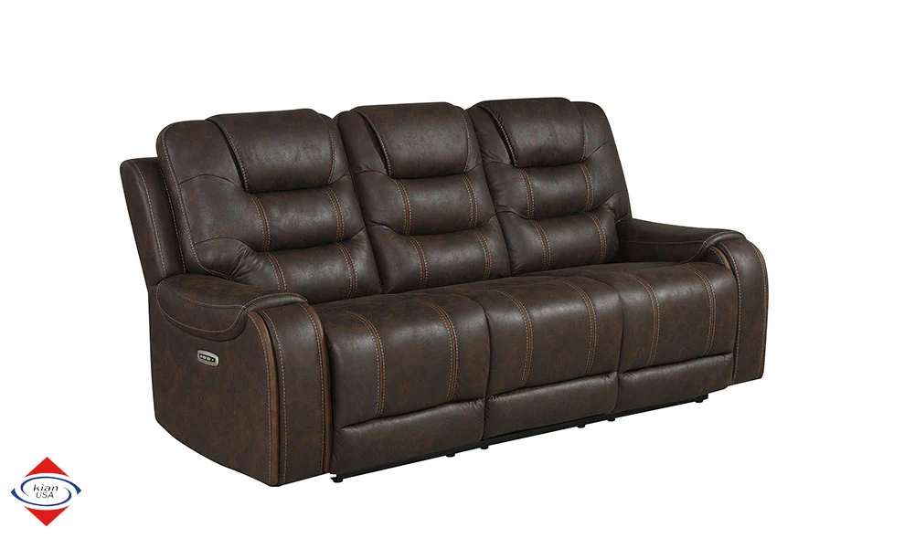 Kian USA 152 Calico Power Sofa and Loveseat - Image 3