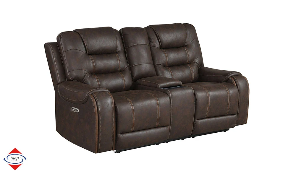 Kian USA 152 Calico Power Sofa and Loveseat - Image 6