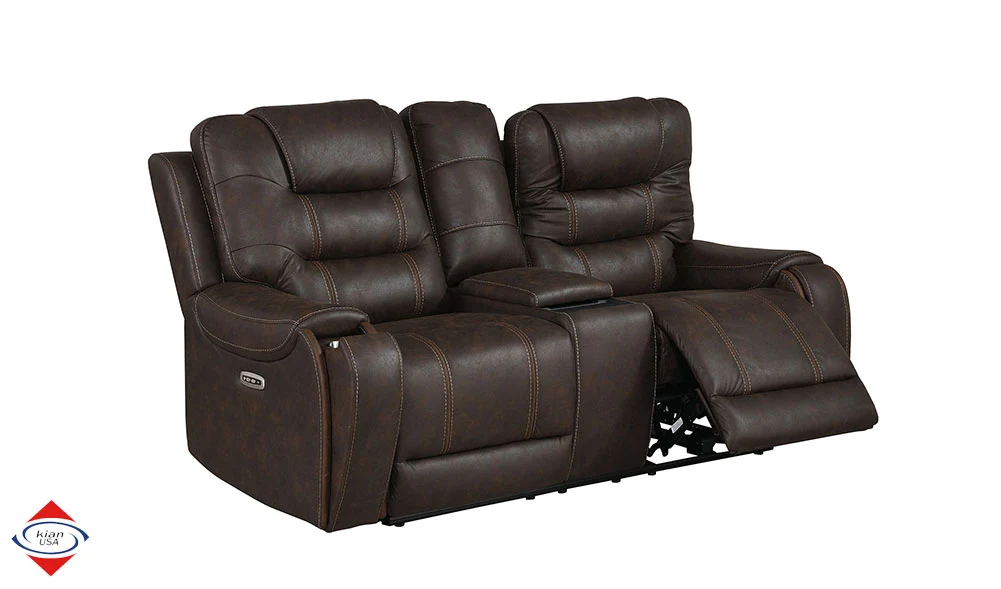 Kian USA 152 Calico Power Sofa and Loveseat - Image 7