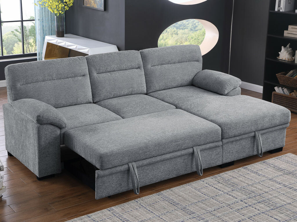 Kipling 81457 Light Gray Sectional Sleeper - Image 2