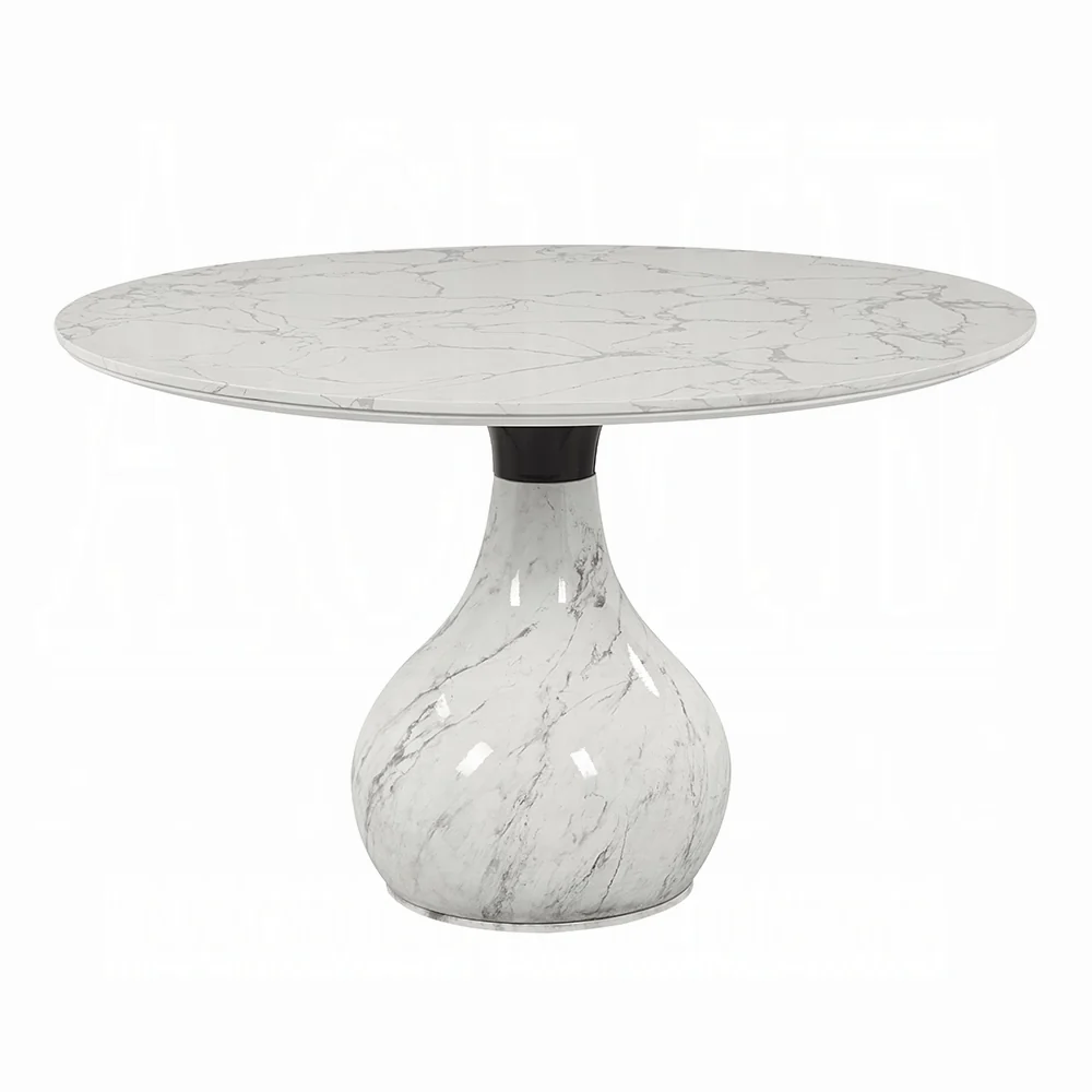 Koen 5 Pc Marble Top Dining Set DN04055 - Image 3