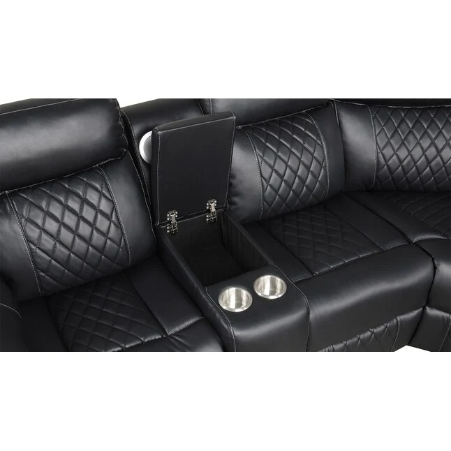Lacrosse Sectional 2 Power Recliners by Galaxy - Image 2