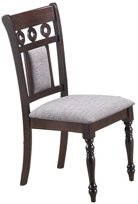 Lakewood 7 Pc Cherry Finish Dining Collection - Image 3