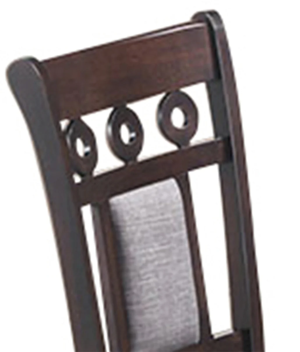 Lakewood 7 Pc Cherry Finish Dining Collection - Image 4