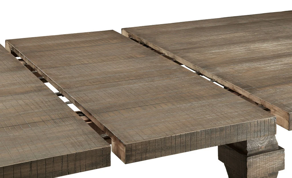 Landon Dining Set 60737 by Acme - Salvage Brown Finish - Image 2
