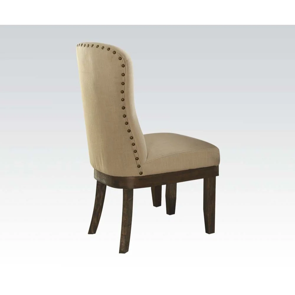 Landon Dining Set 60737 by Acme - Salvage Brown Finish - Image 5