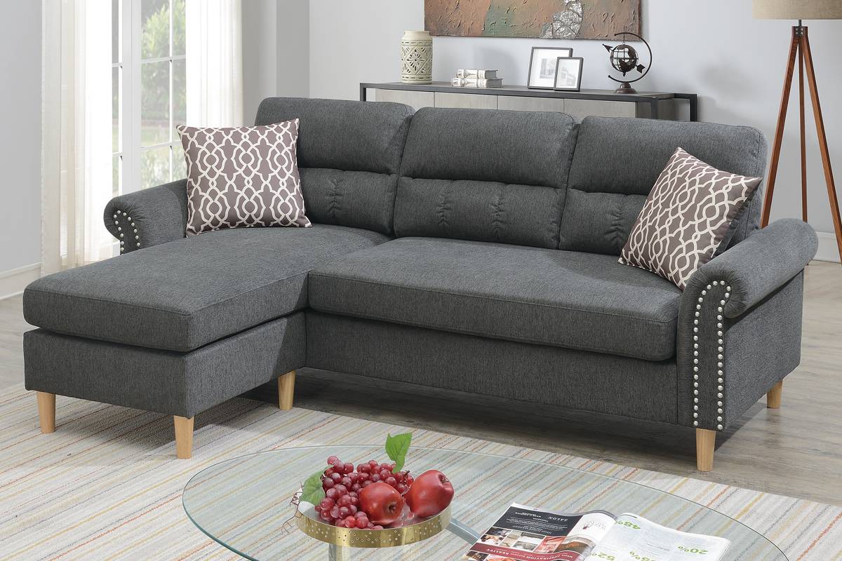 F6447 Laredo Reversible Sectional - 3 Color Options