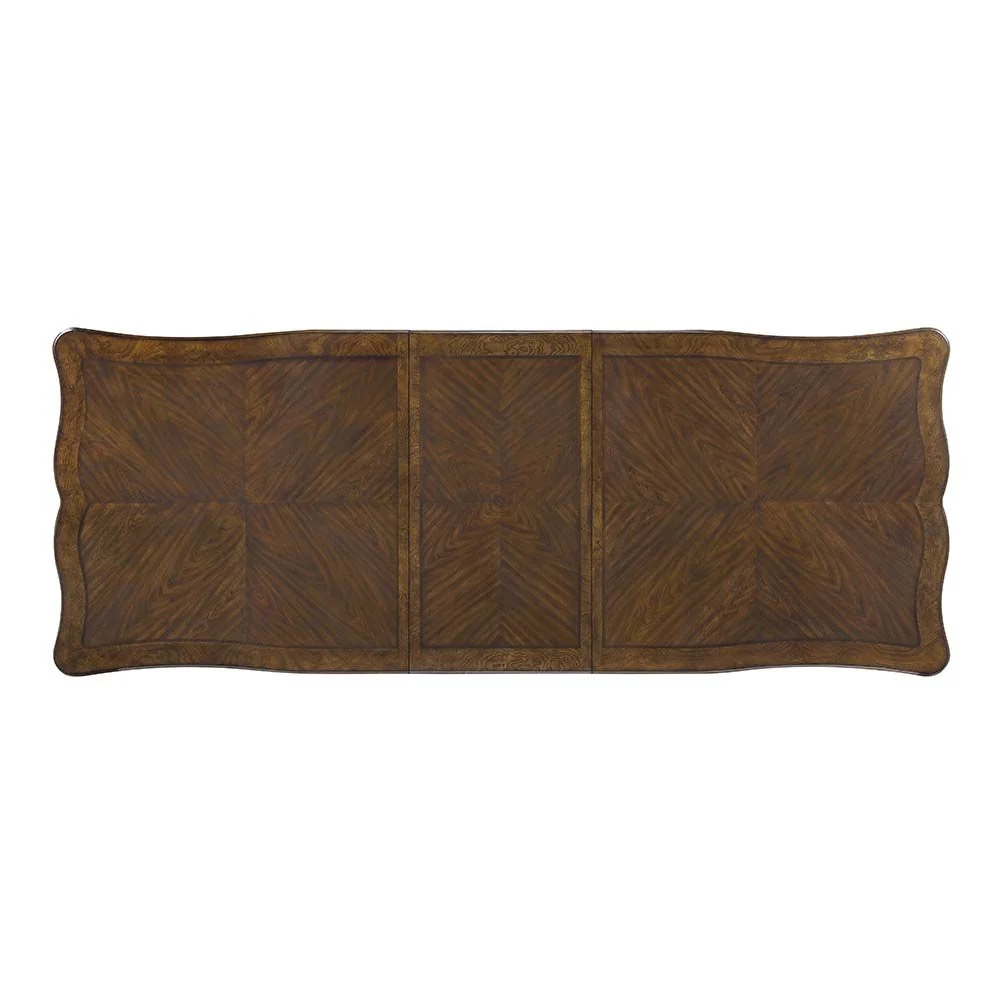 Latisha Antique Oak Dining Collection with Leaf - Image 7