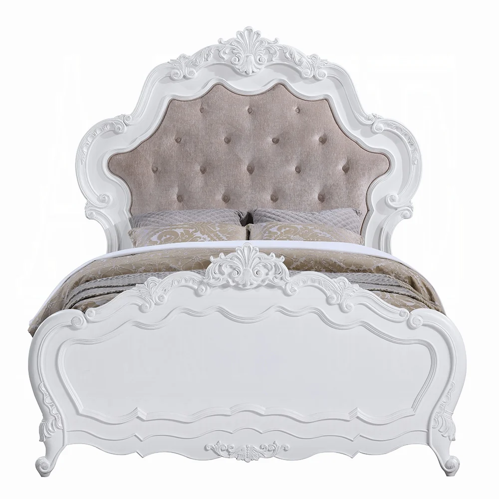 Latisha White King 4 Pc Bedroom Set - Image 3