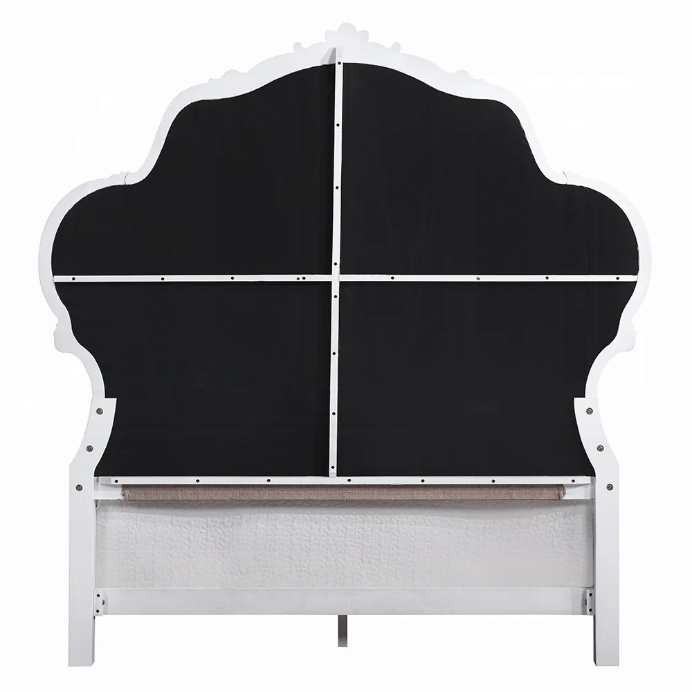 Latisha White King 4 Pc Bedroom Set - Image 4