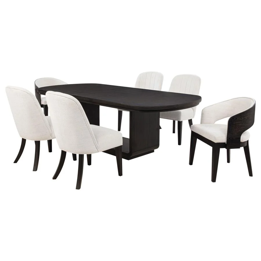 Leandro 7-9 Pc Expandable Dining Collection - Image 2