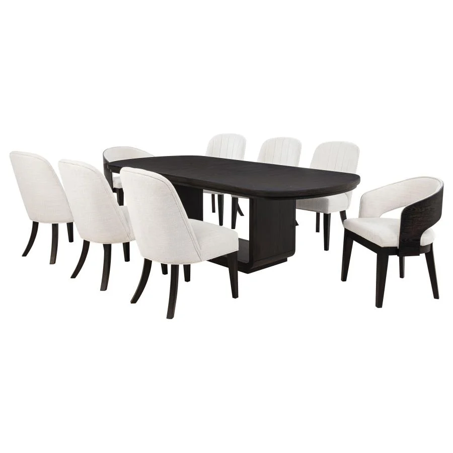 Leandro 9 Pc Expandable Dining Collection - Image 2