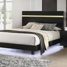 Lillestrom 4 Pc Bedroom Set - Black Finish - Image 2