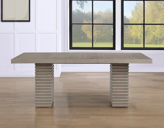 Lily 6 Pc Expandable Table Dining Set LLY500 - Image 3