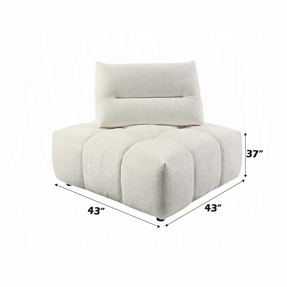 Loanna Beige Linen Modular Sectional by Acme - Image 12