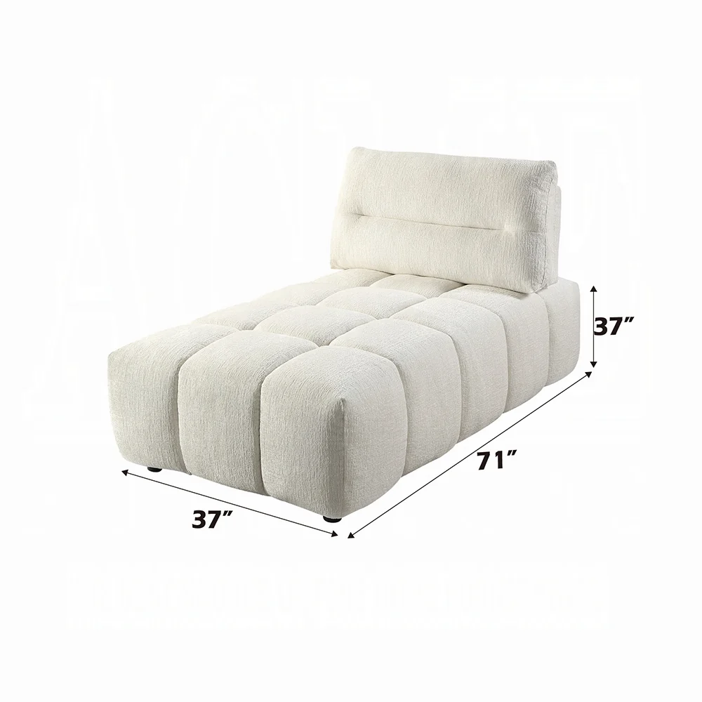 Loanna Beige Linen Modular Sectional by Acme - Image 17