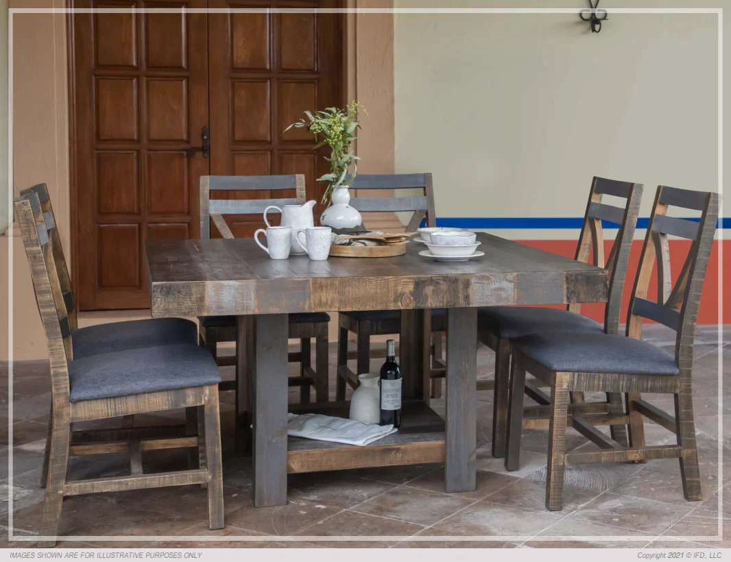Loft Square Table Dining Collection by IFD - Image 2