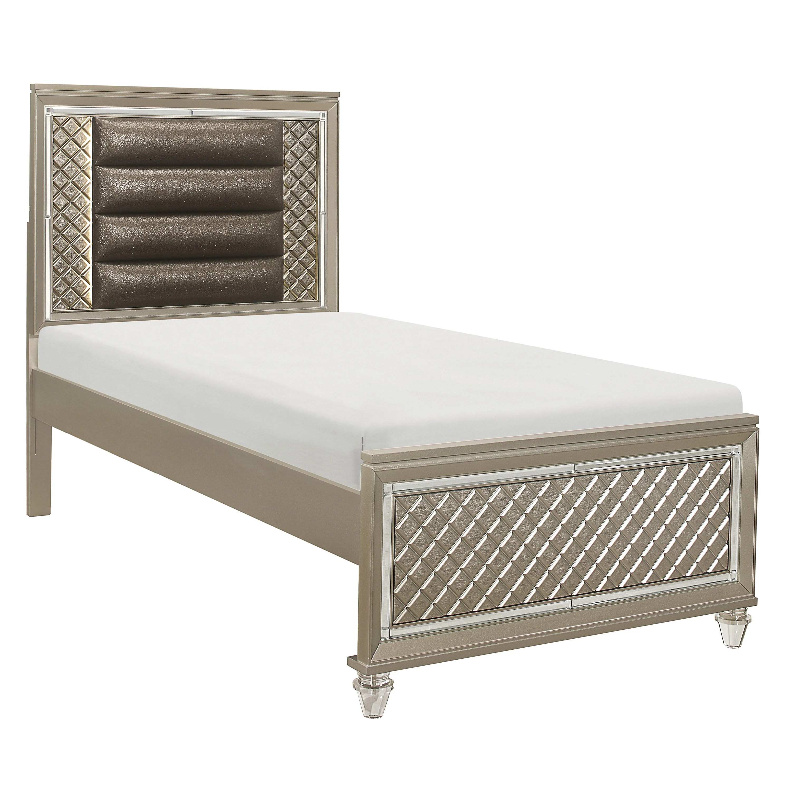 Louden 1515-1 Twin Platform Bed - Image 2