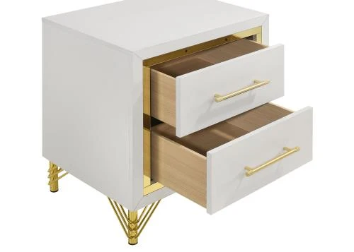 Lucia 2-Drawer Nightstand 224732 - Image 5