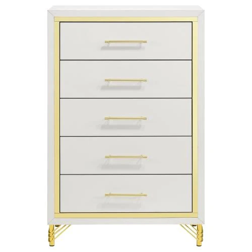 Lucia 5-Drawer Chest 224735 - Image 2