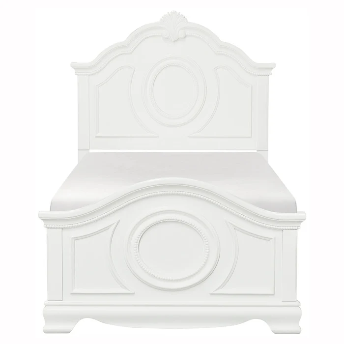 Lucinda 4 Pc White Youth Bedroom Set - Image 2