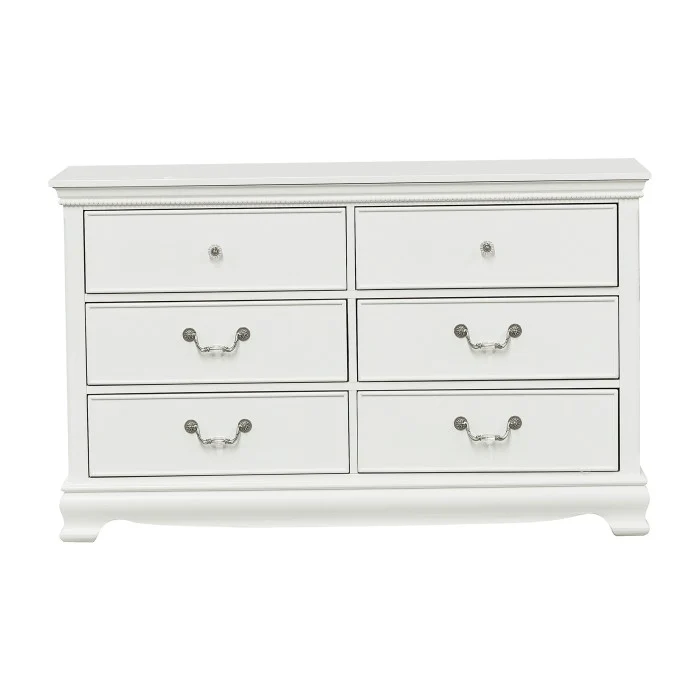 Lucinda 4 Pc White Youth Bedroom Set - Image 9