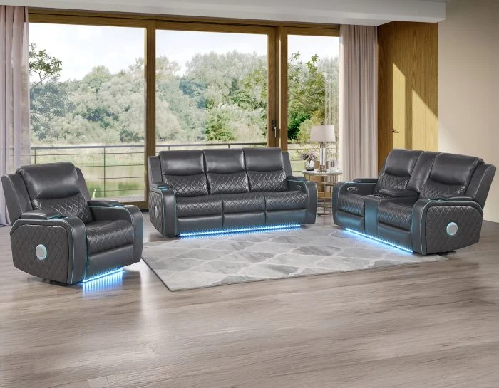 Luna Home Cinema 3 Pc Power Reclining Set