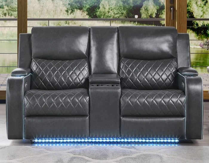 Luna Home Cinema 3 Pc Power Reclining Set - Image 7