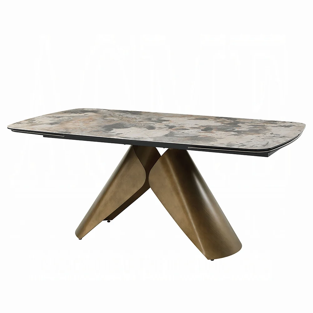 Malika 7 Pc Ceramic Top Dining Collection - Image 4