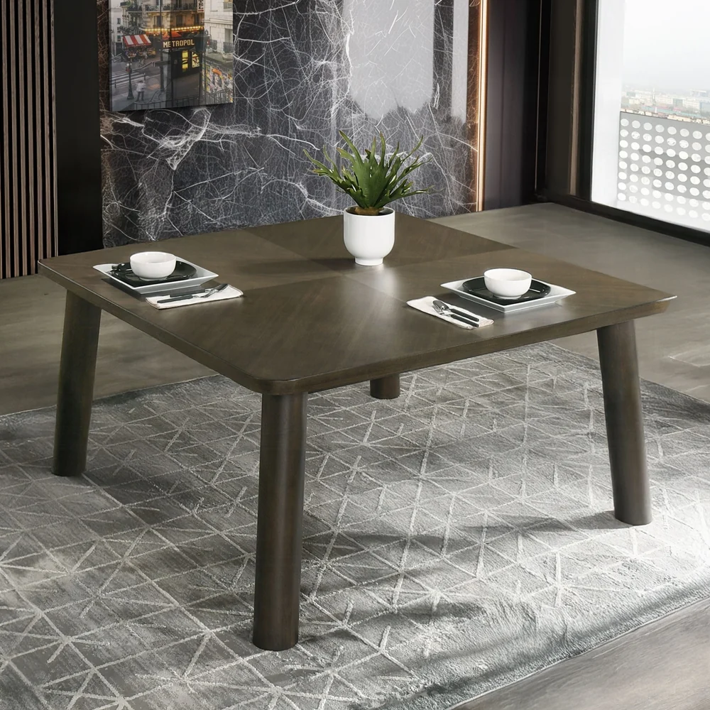 Mallin DN03655 Walnut 9 Pc Dining Set - Image 2
