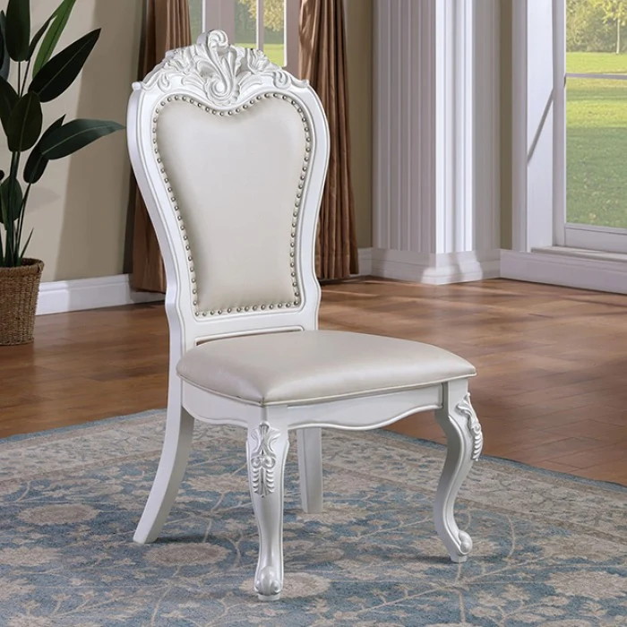 Manzanita White Double Pedestal Dining Set - Image 6