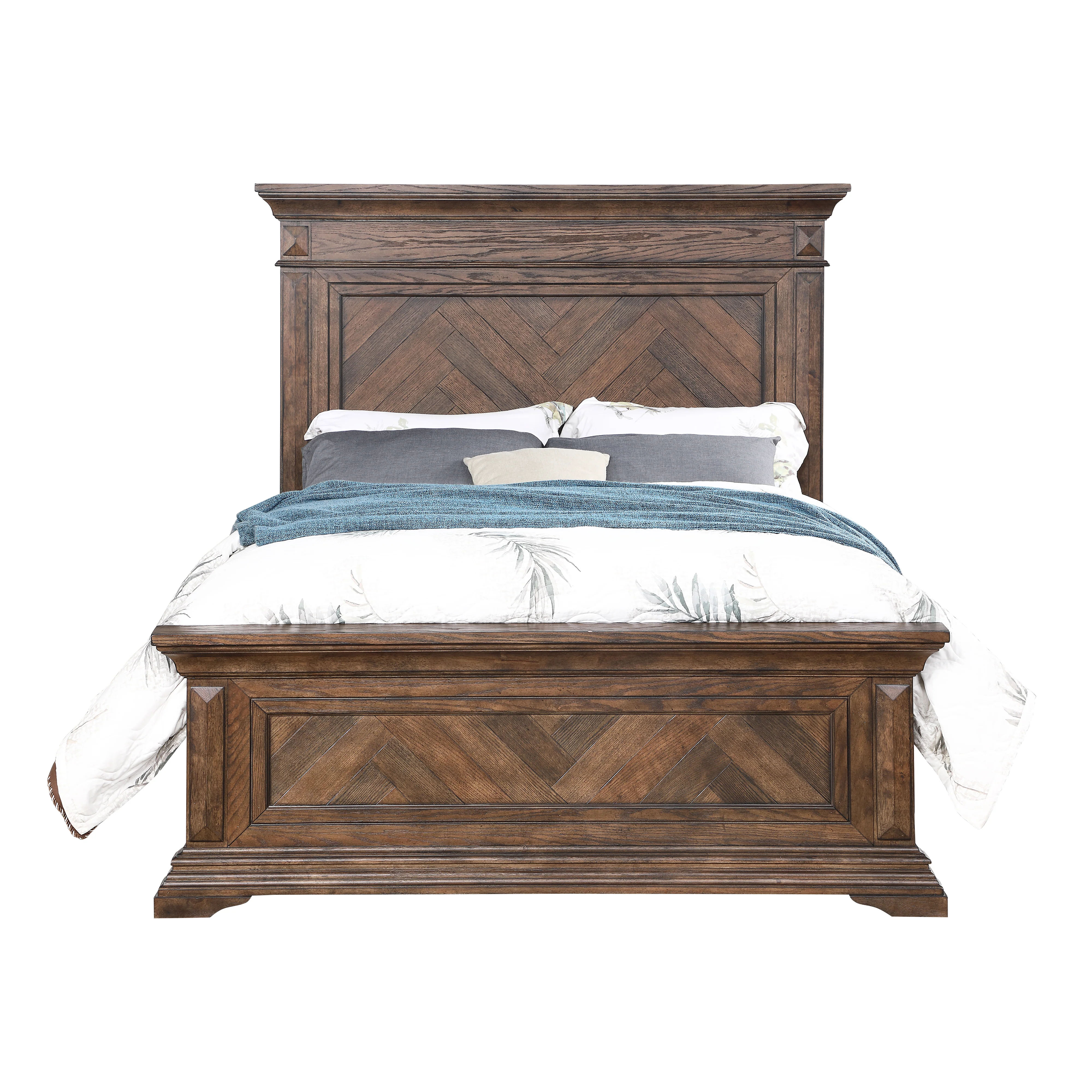 Mar Vista Walnut 4 Pc Bedroom Collection - Image 3