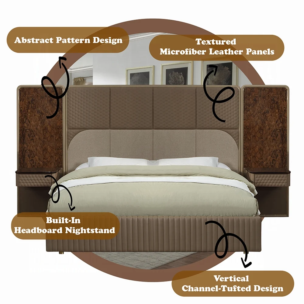 Marcelino King 5 Pc Bedroom Set by Acme - Image 5