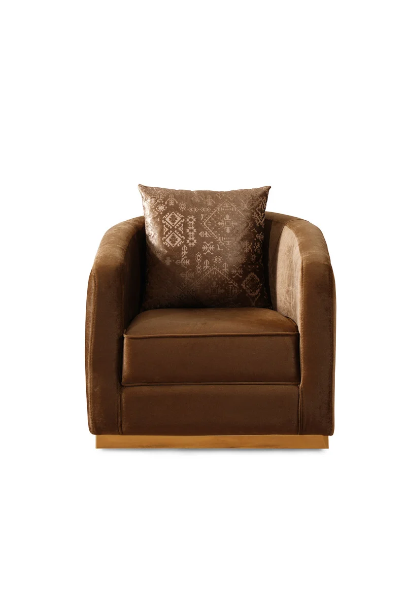 Margo Brown Chair - Image 4
