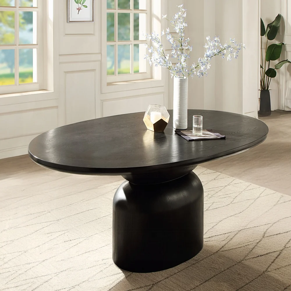 Marioly 5 Pc Ash Black Dining Set - Image 2