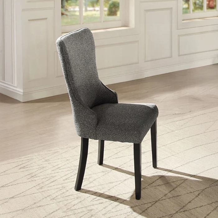 Marioly 5 Pc Ash Black Dining Set - Image 6