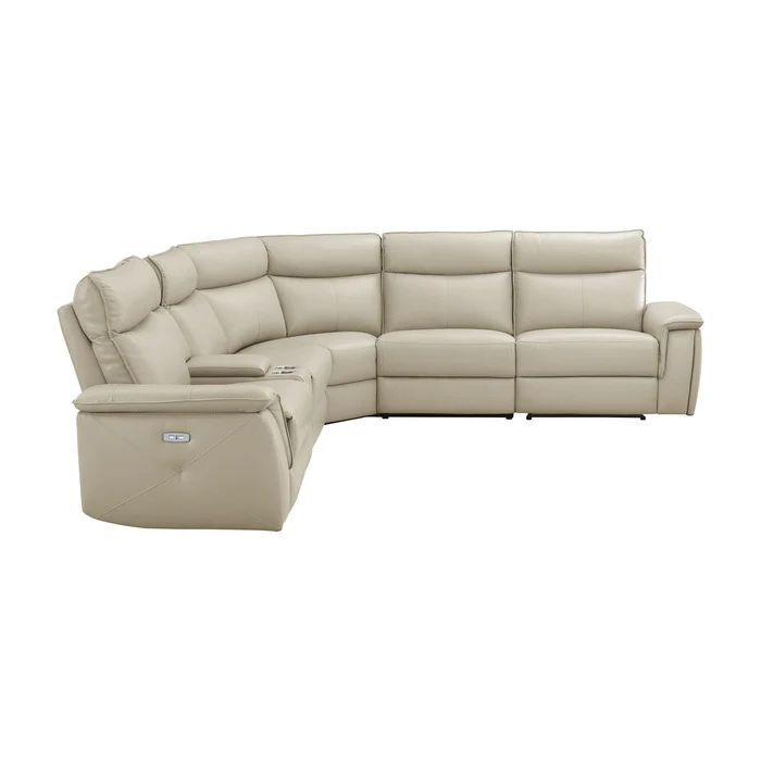 Maroni 8259 Modular Power Sectional - Taupe or Dark Brown - Image 5