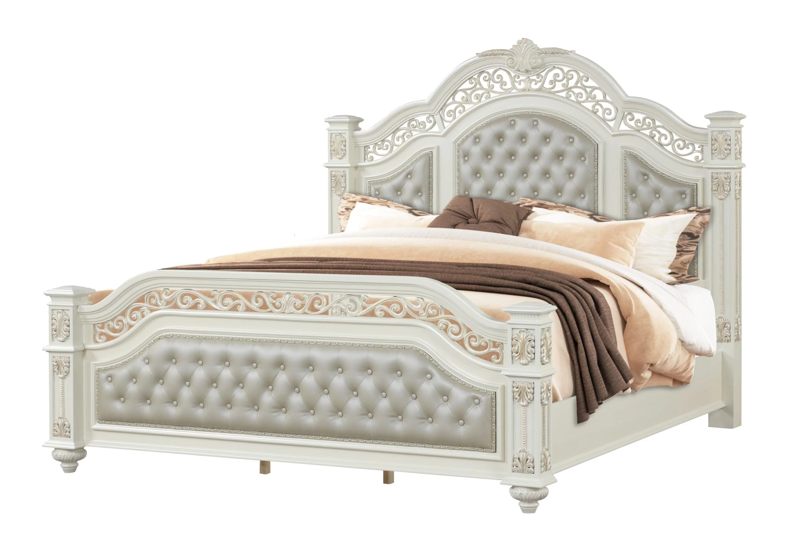 Marya King 4 Pc Bedroom Set AWMAR-K-4PC - Image 2