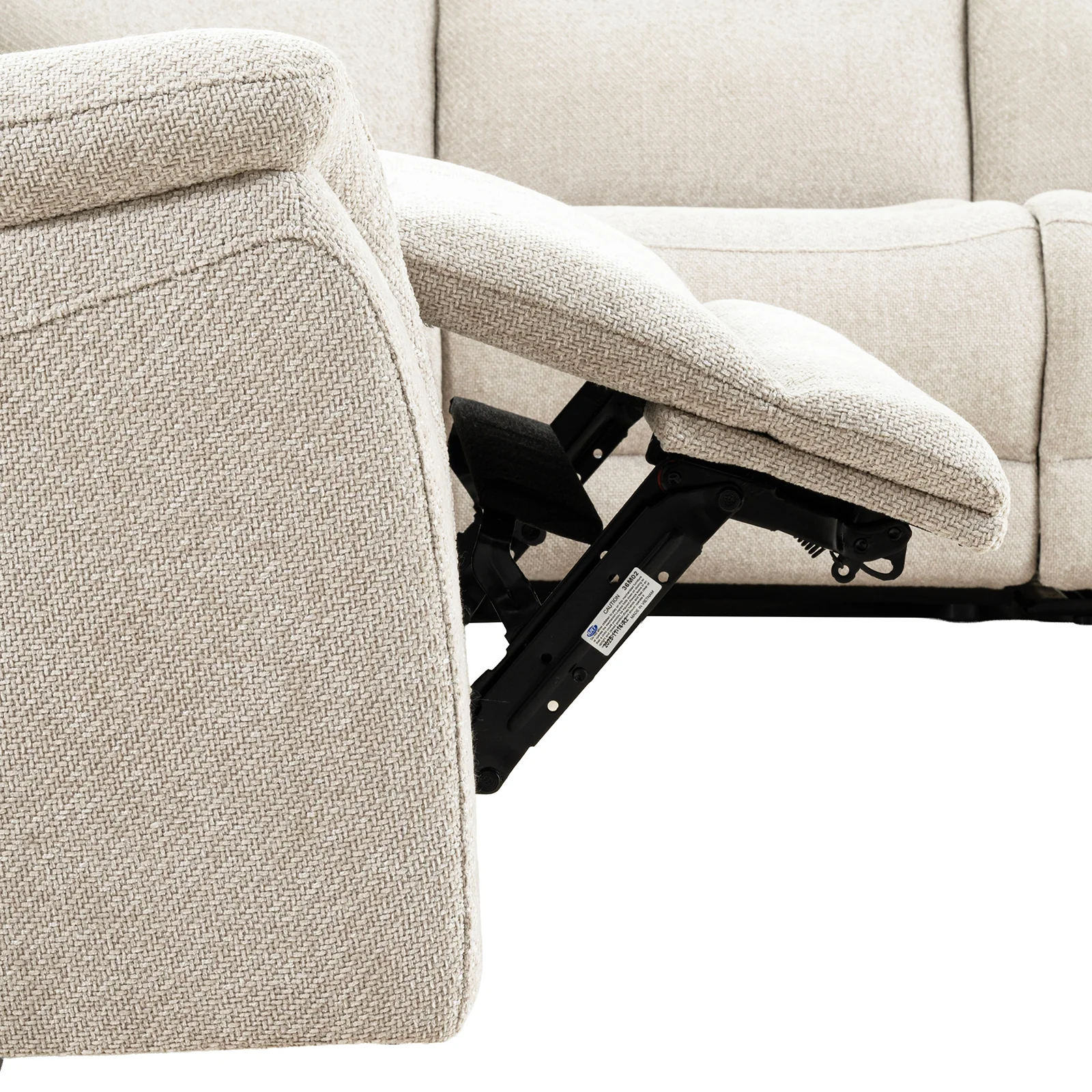 Mattheus Dove Gray Power Sectional - Image 10