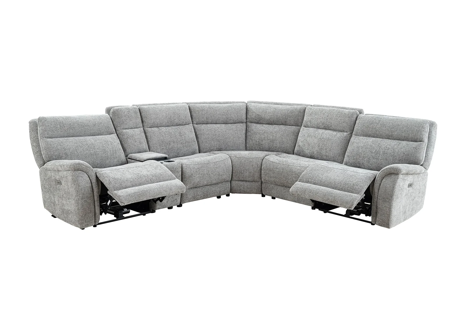 Mattheus Gray Power Sectional - Image 2